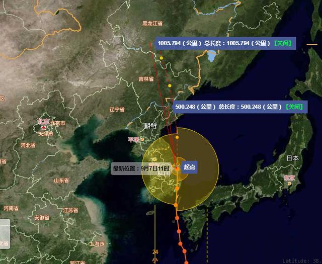 榆树地区最新台风预警信息